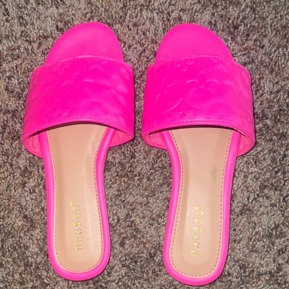 Hot Pink Sandals